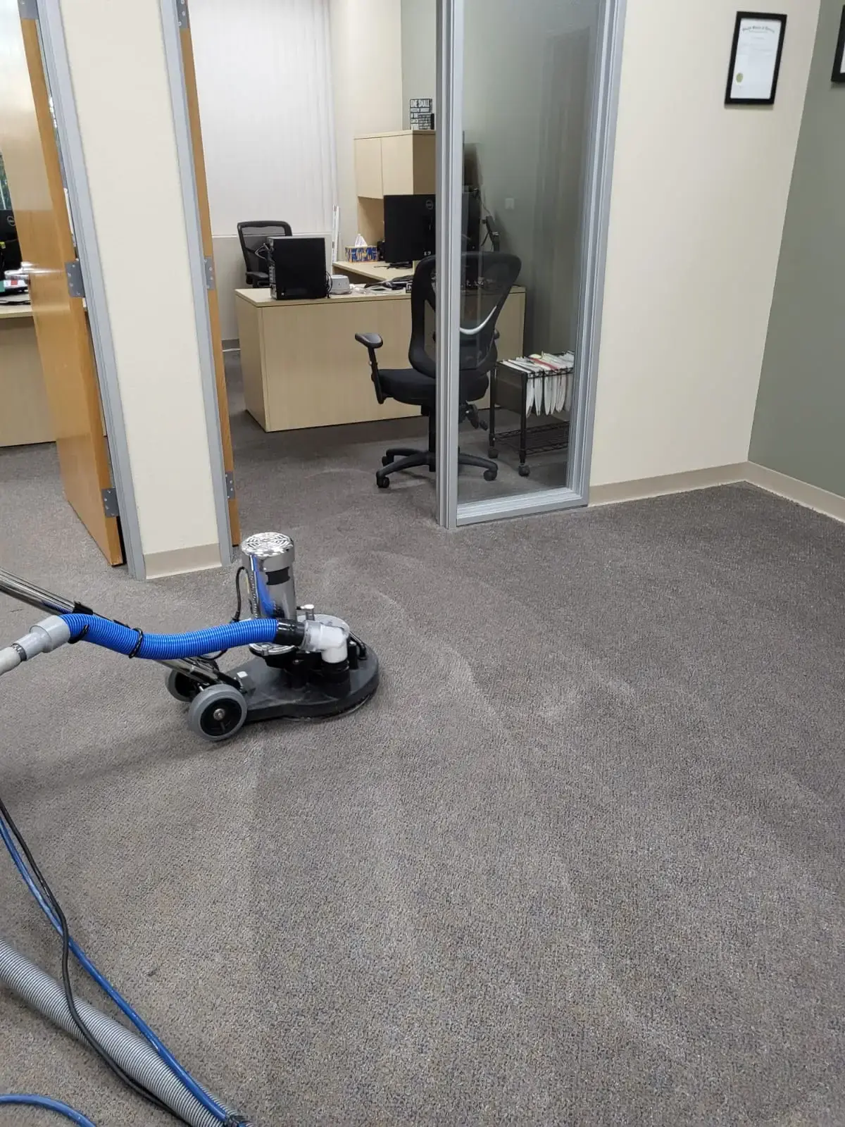 Deep cleaning in dirty house